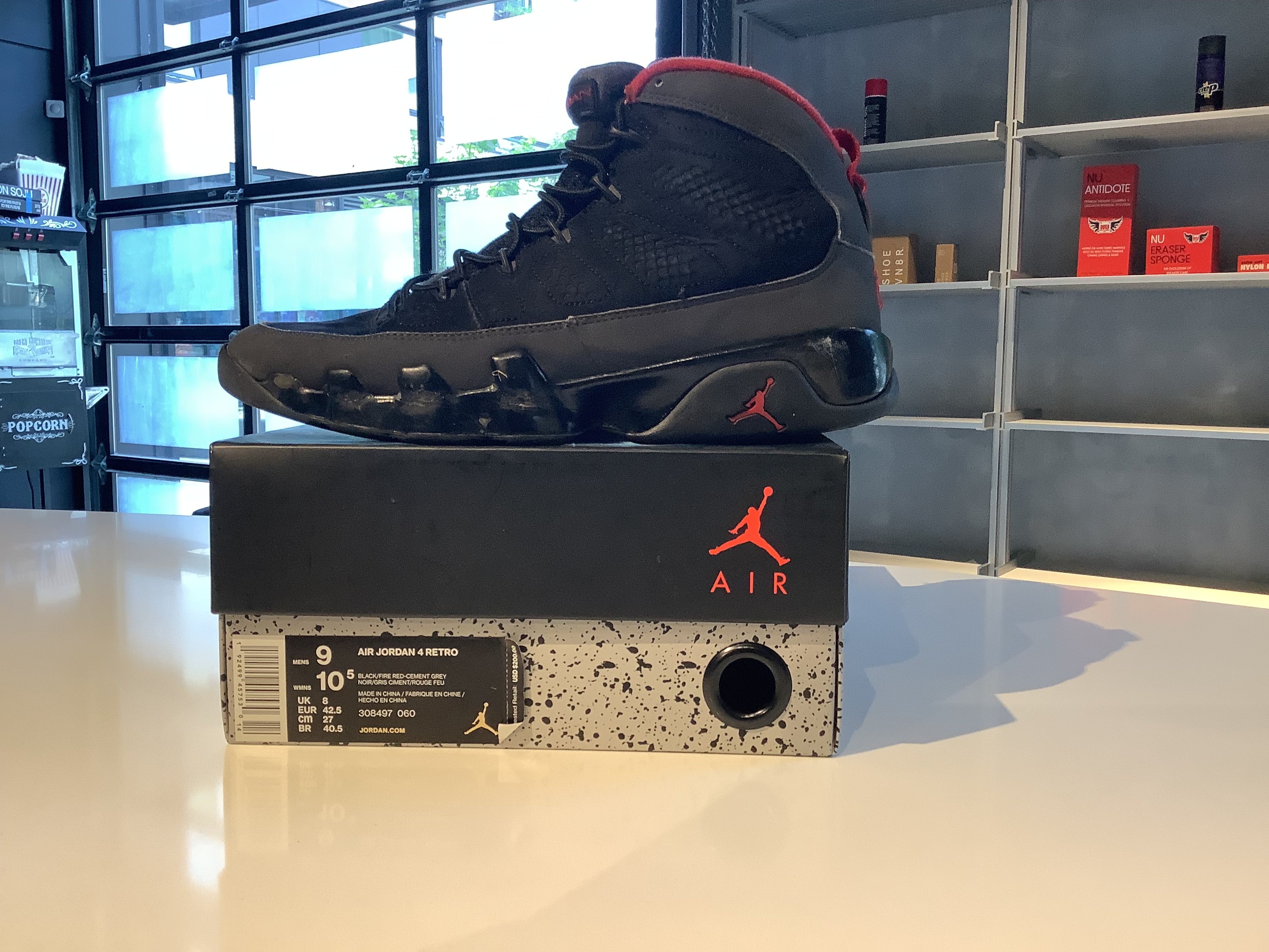 Jordan purchases 9s retro (charcoal)