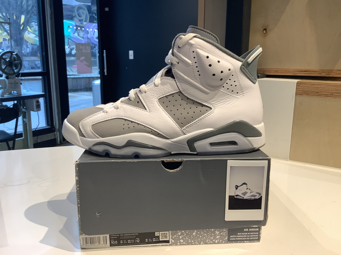 Jordan 6 Cool Grey